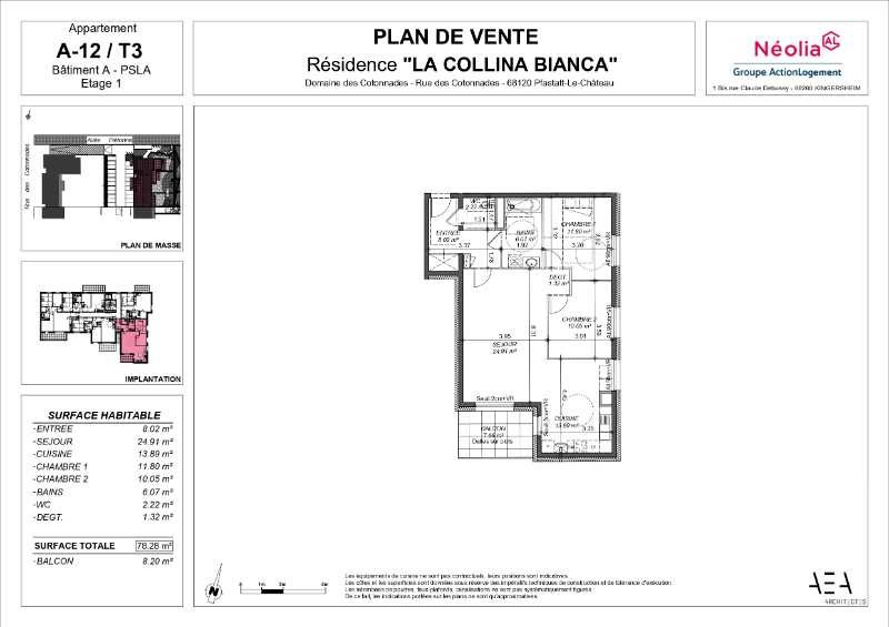 Quartier Est à Pfastatt (68120)