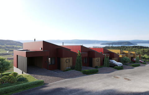 Mønsterhaugvegen, Skogn