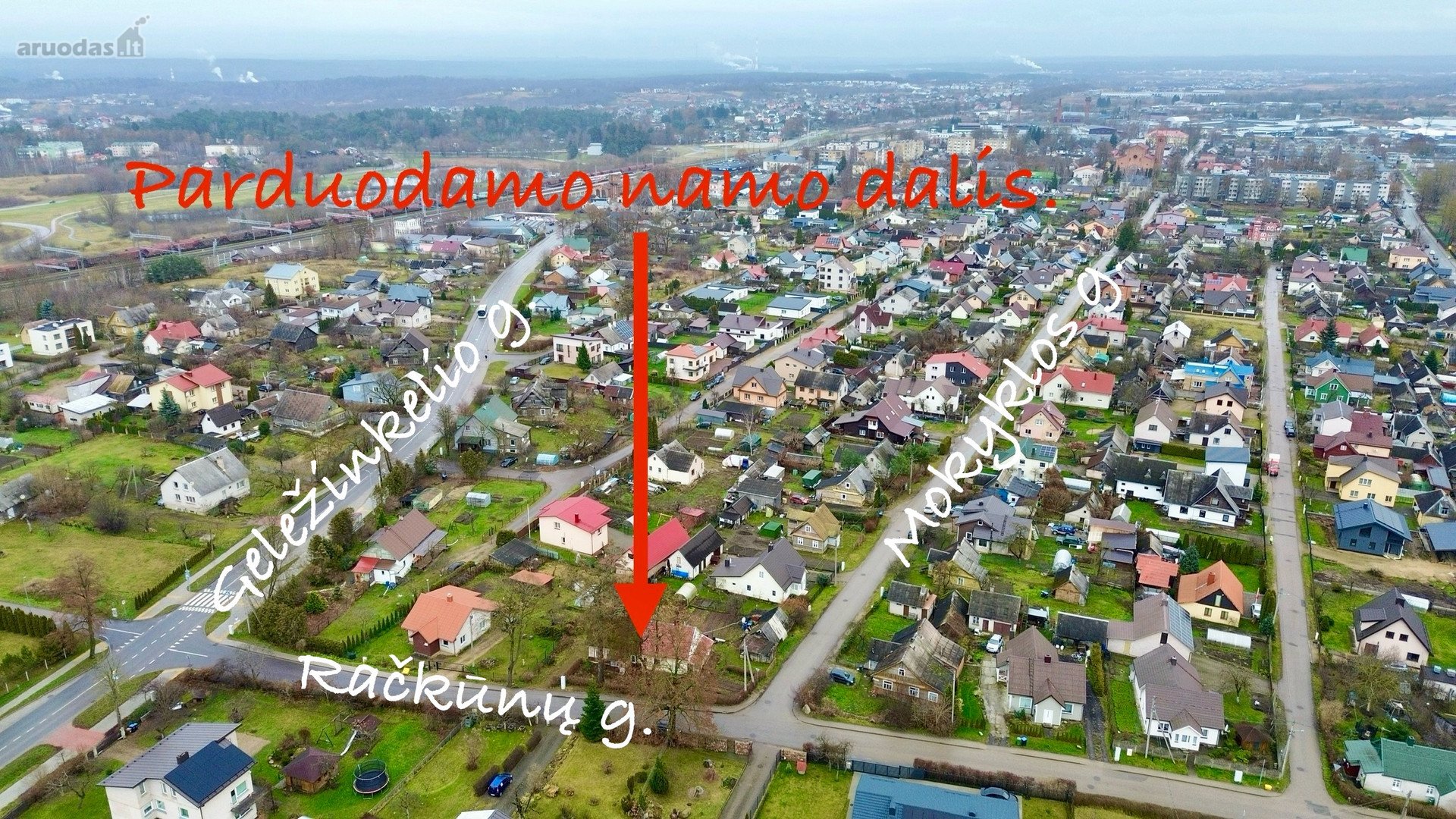 Trakų r. sav., Lentvario m. Račkūnų g.