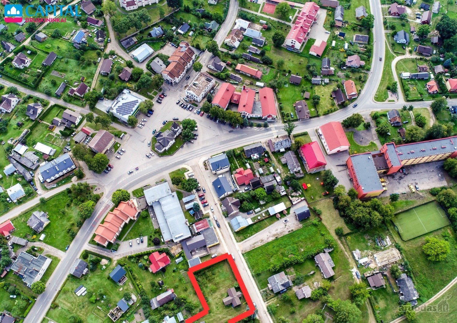 Varėnos r. sav., Merkinės mstl. Kauno g.