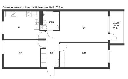 Ristonkuja 4 B 21, Keskusta, Humppila