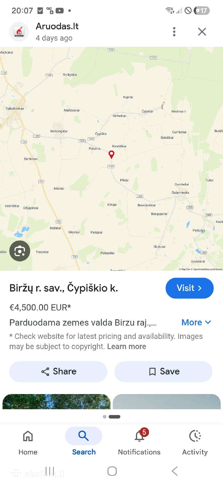 Biržų r. sav.Čypiškio k.