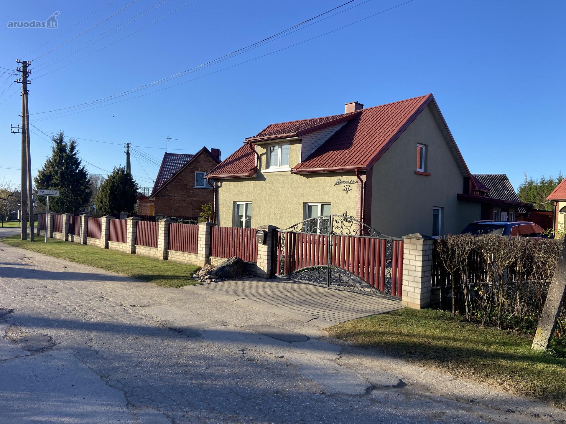 Mažeikių r. sav., Viekšnių m. Akmenės g.