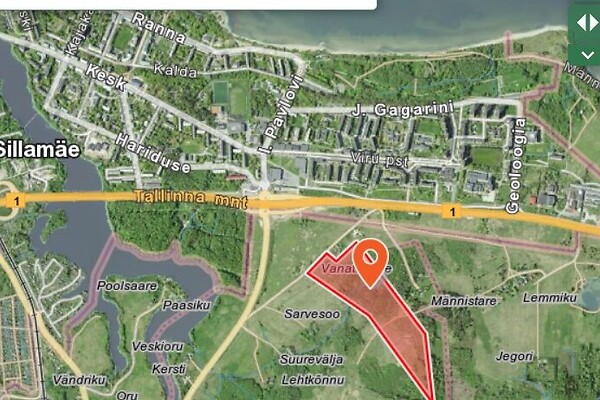plot for sale, land-profit land - Vaivara, Narva-Jõesuu, Ida-Virumaa