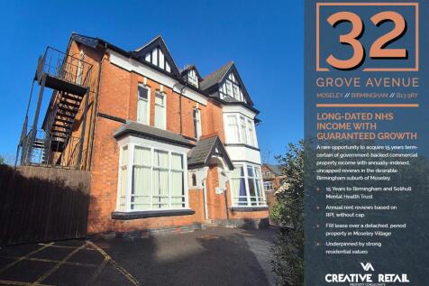 32 Grove Avenue, Moseley, Birmingham, West Midlands, B13 9RY