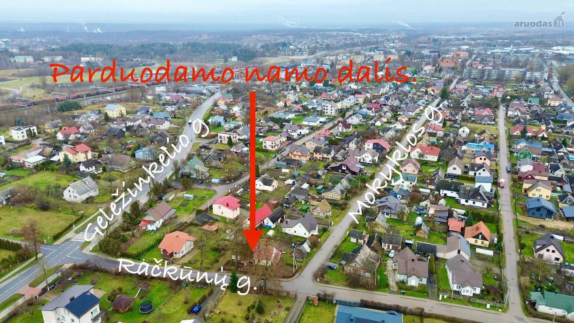Trakų r. sav., Lentvario m. Račkūnų g.