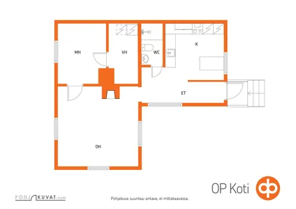 Pohjoistullikatu 15 B, Keskusta, Uusikaupunki