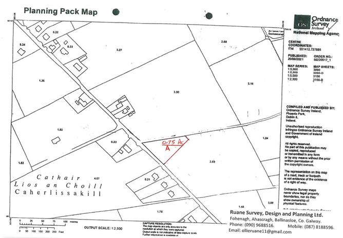 Site A Caherlissakill, Monivea, Galway