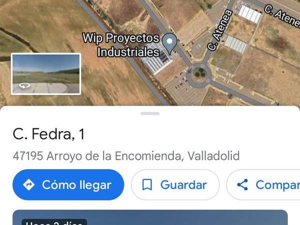 Arroyo de la Encomienda,  ES
