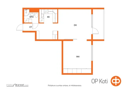 Koulutie 4-6 B, Keskusta, Keuruu