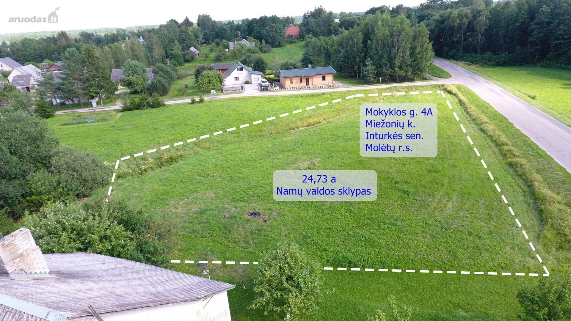 Molėtų r. sav., Miežonių k. Mokyklos g.