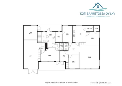 Pihlajatie 8, Keskusta, Taivassalo