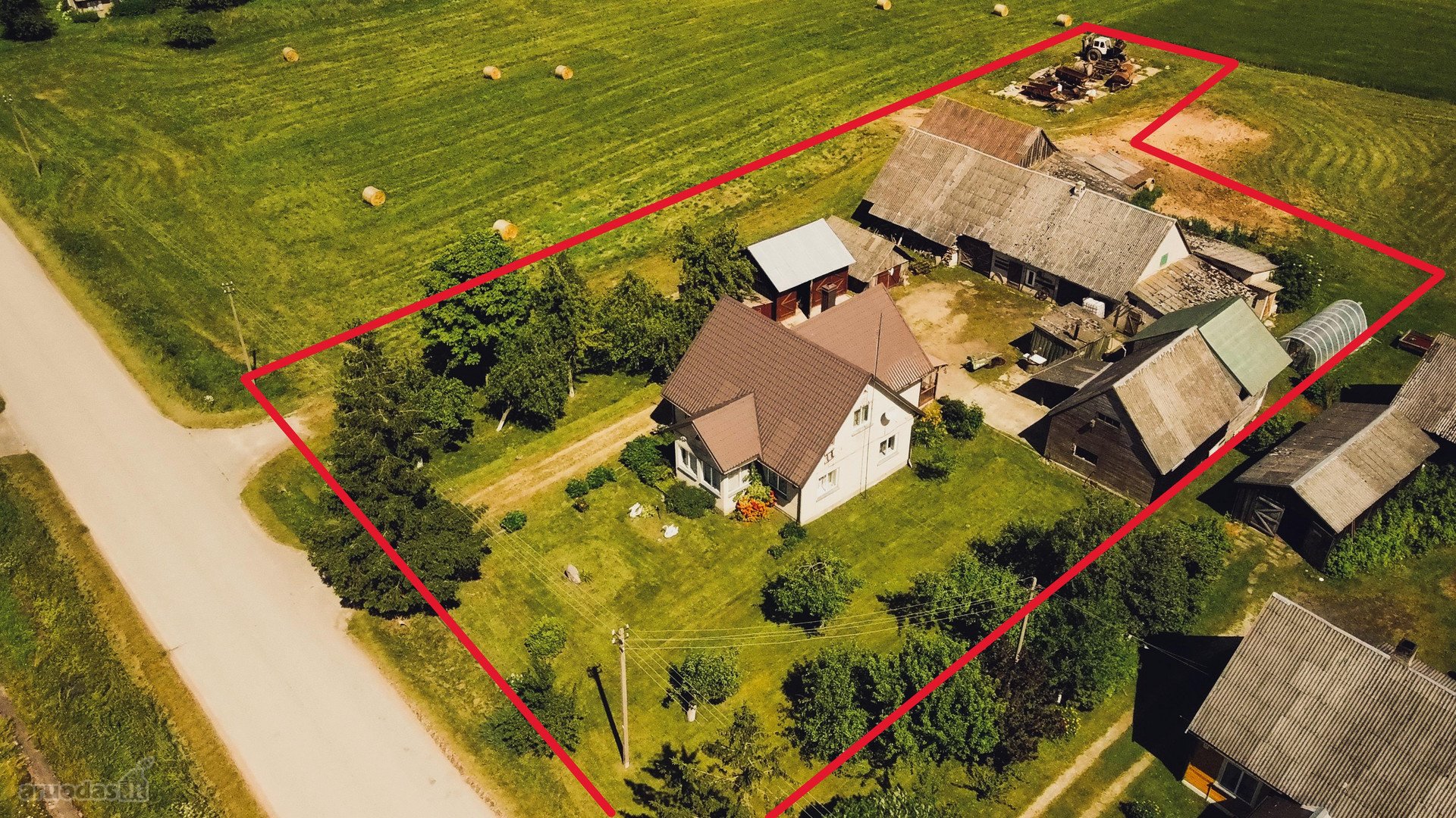 Anykščių r. sav., Laukagalių k. Traupio g.