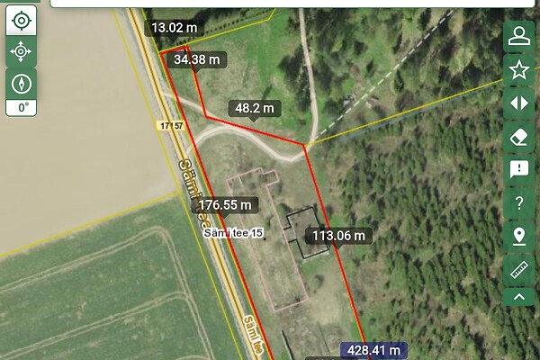 plot for sale - Sämi tee 15, Uhtna, Rakvere vald, Lääne-Virumaa