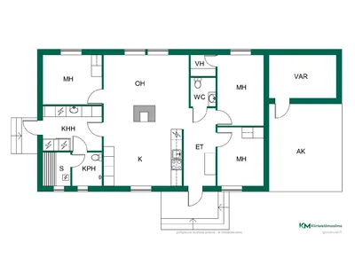 Pellavatie 24, Maasto, Kajaani