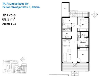 Pellonraivaajankatu 6, Nuorikkala, Raisio