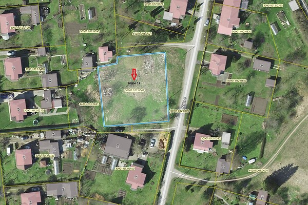 plot for sale, residential land - Niine tn 12, Kiviõli linn, Lüganuse vald, Ida-Virumaa