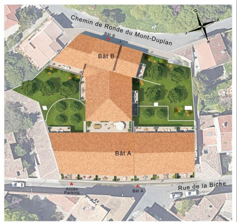 Quartier Casernes à Nîmes (30000)