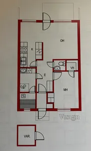 Uimalantie 10 as. 3, Niemenkylä, Kurikka