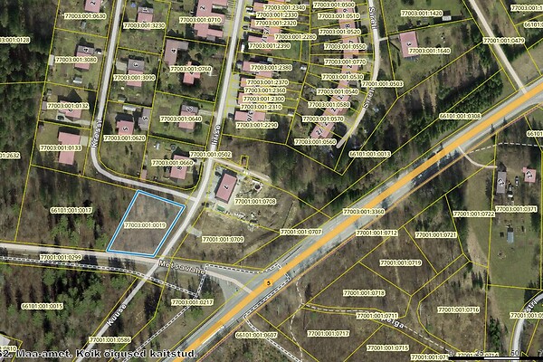 plot for sale, residential land - Iirise tn.10, Näpi, Rakvere vald, Lääne-Virumaa