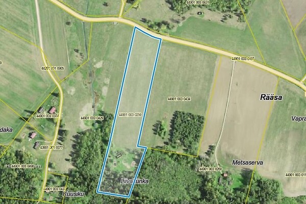 plot for sale, land-profit land - Rääsa, Lüganuse vald, Ida-Virumaa