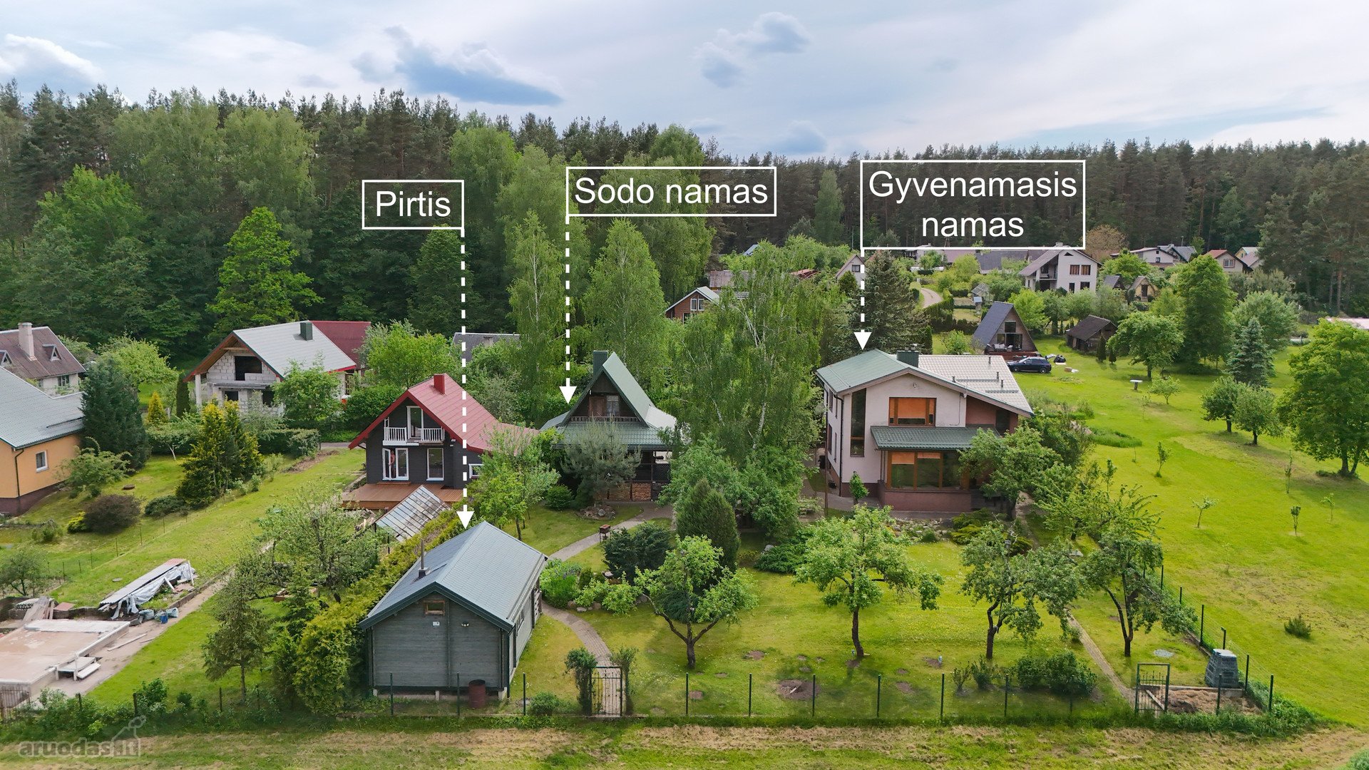 Elektrėnų sav., Pugainių k. Saulės g.