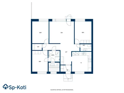 Kauppiaankatu 1, Kontiomäki, Paltamo