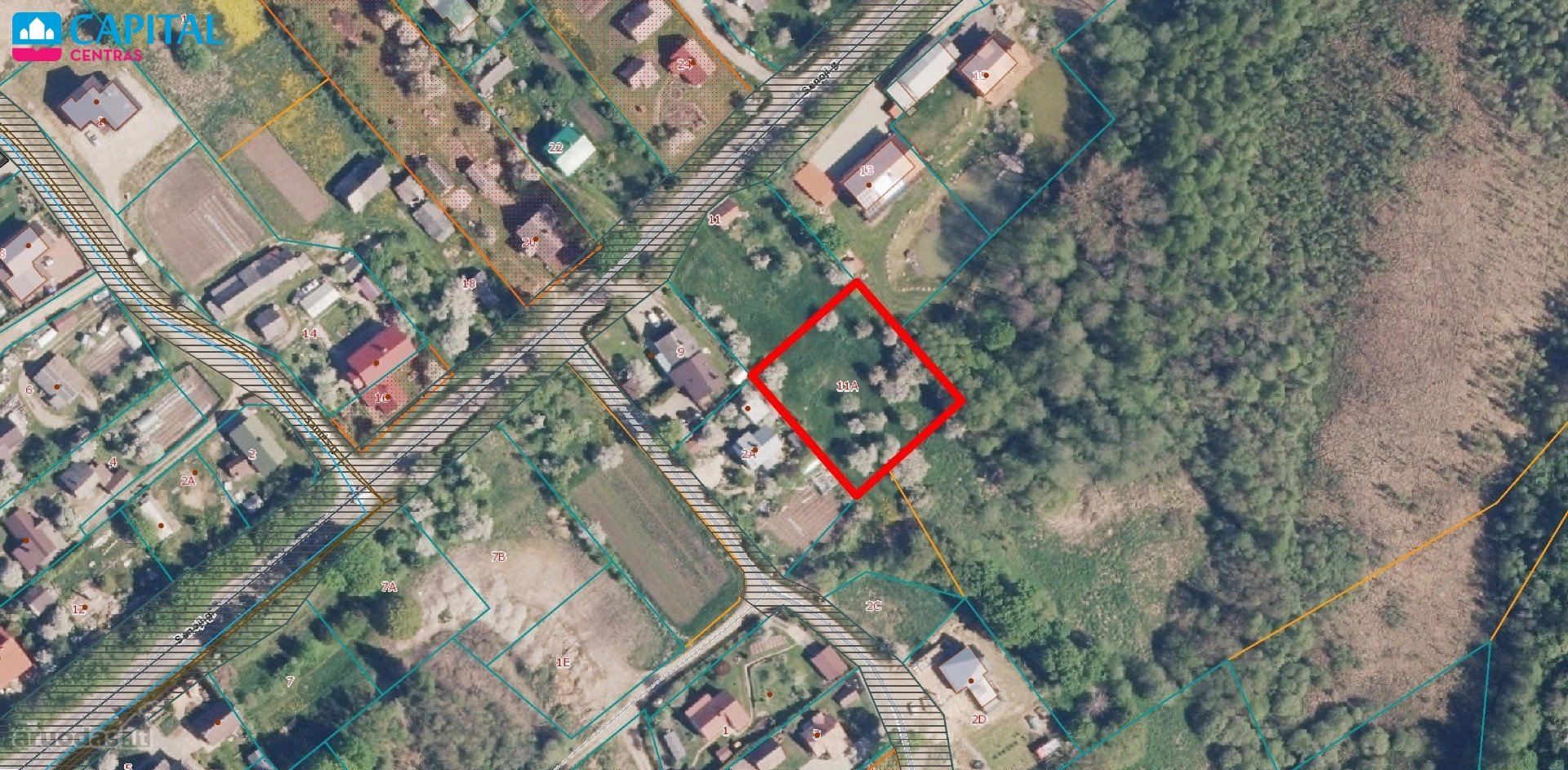 Trakų r. sav., Naujojo Lentvario k. Senoji g.