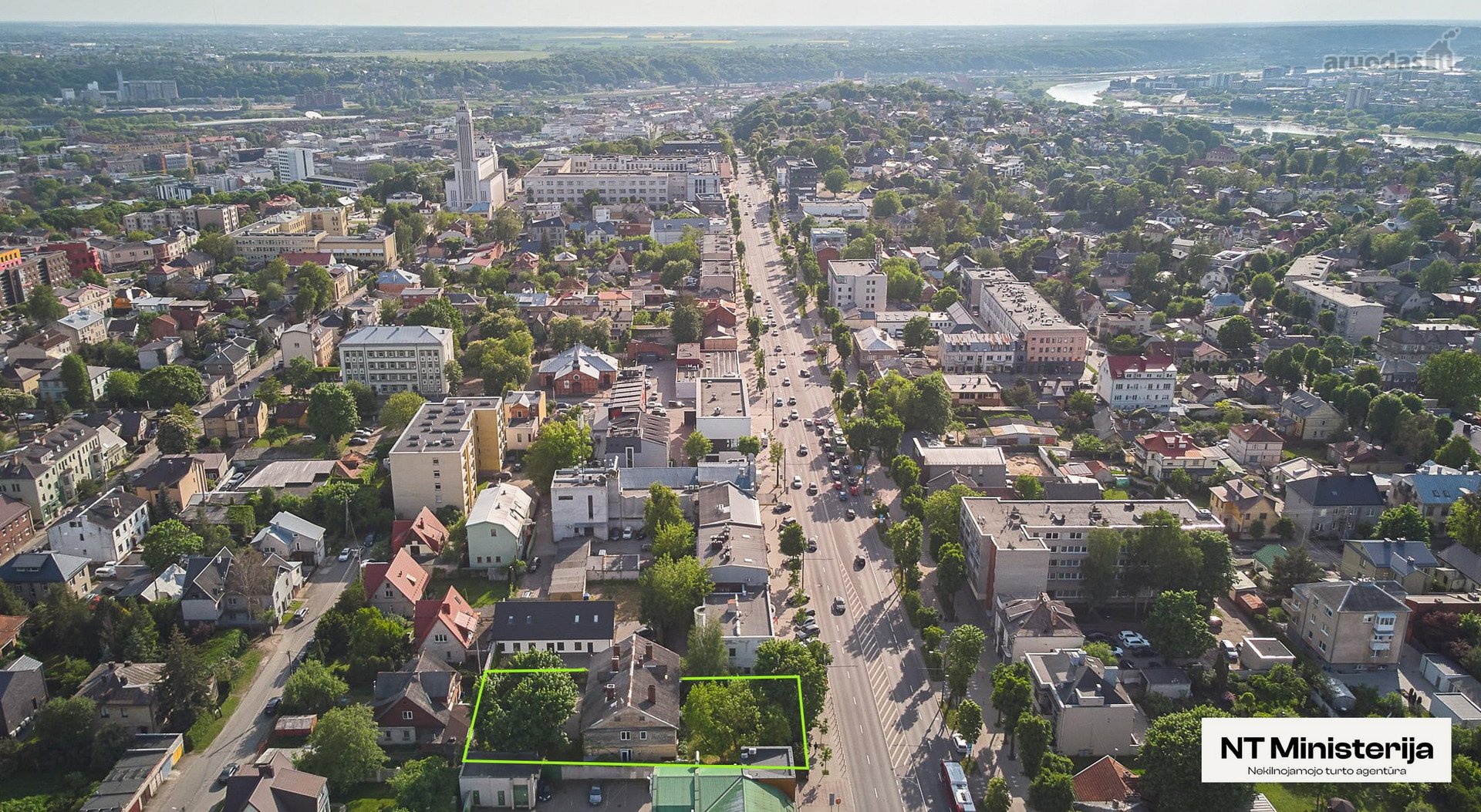 Kaunas, Žaliakalnis Savanorių pr.