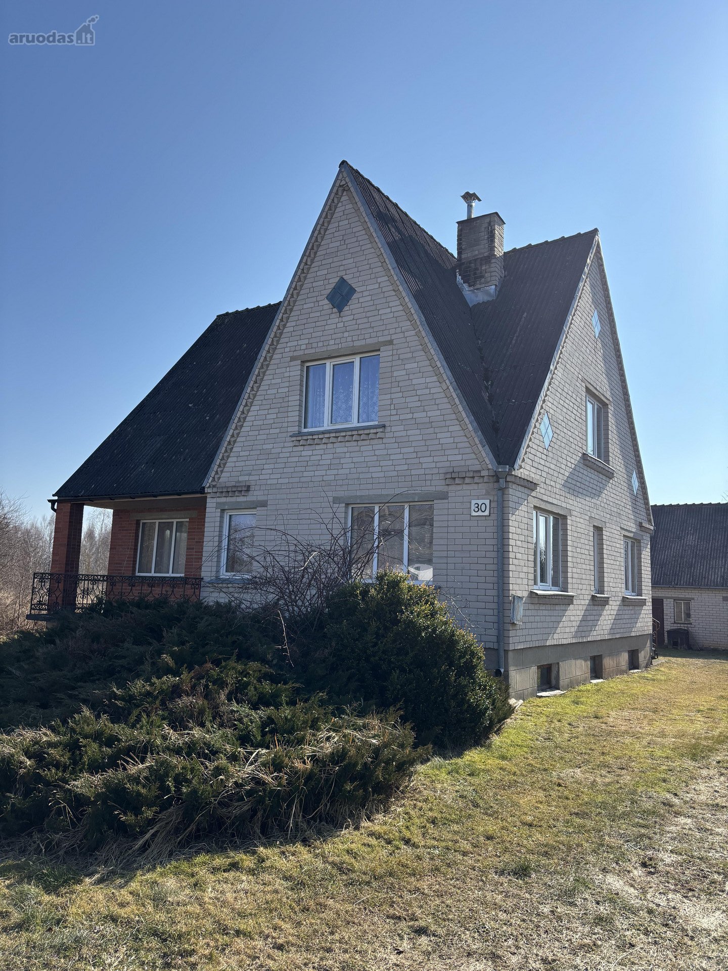 Anykščių r. sav., Troškūnų m. Vilniaus g.