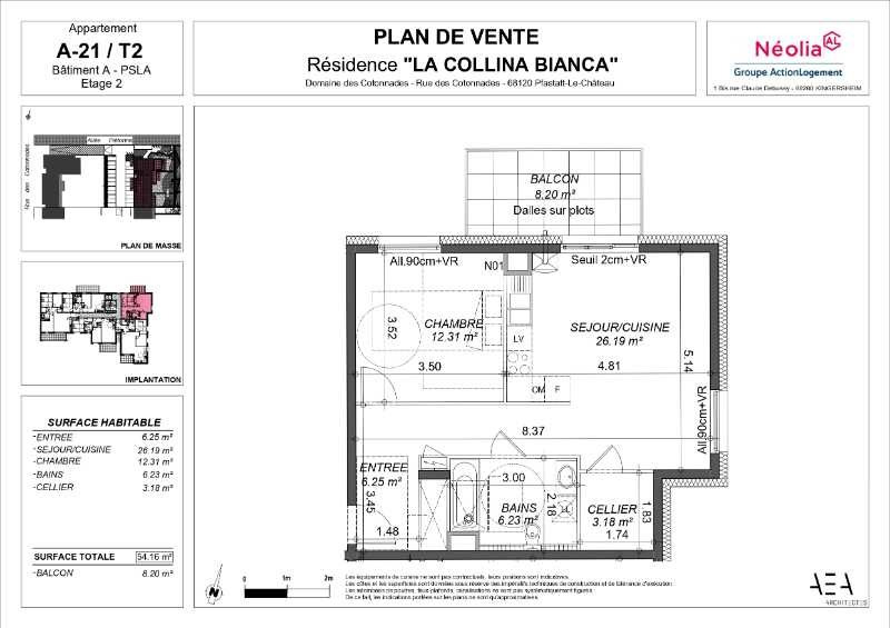 Quartier Est à Pfastatt (68120)
